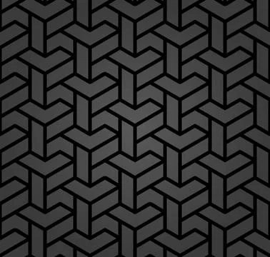 Seamless Geometric Background, Modern Abstract Pattern Stock Illustration