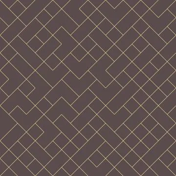 Seamless Geometric Background, Modern Abstract Pattern Stock Illustration