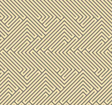 Seamless Geometric Background, Modern Abstract Pattern Stock Illustration