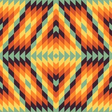 Seamless geometric background. Mosaic Stock Illustration