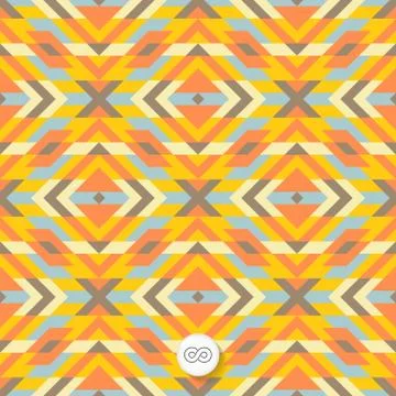 Seamless geometric background. Mosaic Stock Illustration