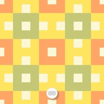 Seamless geometric background. Mosaic Stock Illustration