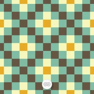 Seamless geometric background. Mosaic Stock Illustration