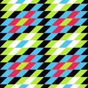 Seamless geometric background. Mosaic Stock Illustration