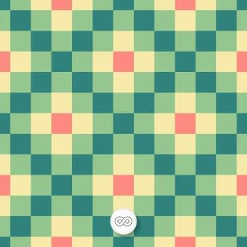 Seamless geometric background. Mosaic Stock Illustration