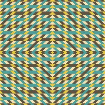 Seamless geometric background. Mosaic Stock Illustration