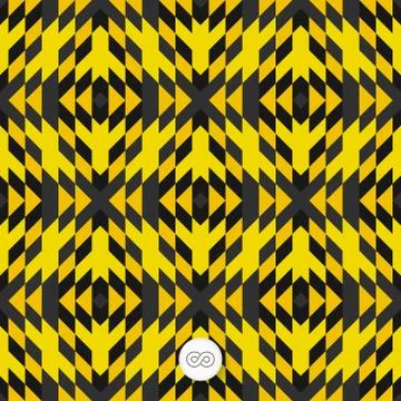 Seamless geometric background. Mosaic Illustrazione stock