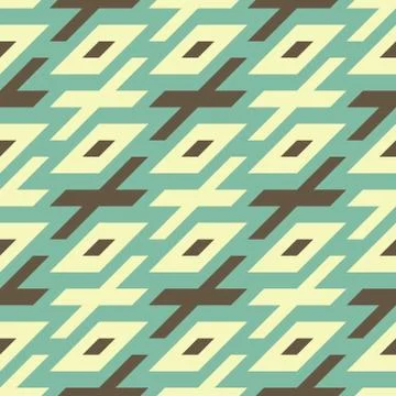 Seamless geometric background. Mosaic Stock Illustration