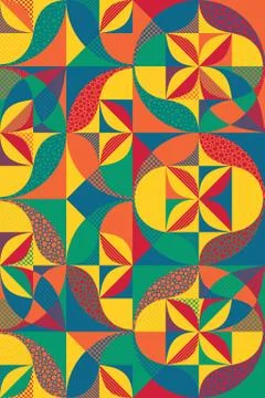 Seamless geometric background. Vector illustration. Stock Illustration