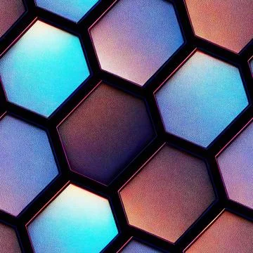 Seamless Geometric Background,Endless pattern. AI generated Illustration. Stock Photos