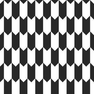 Seamless geometric black banner. Vector illustration. Stock Illustration