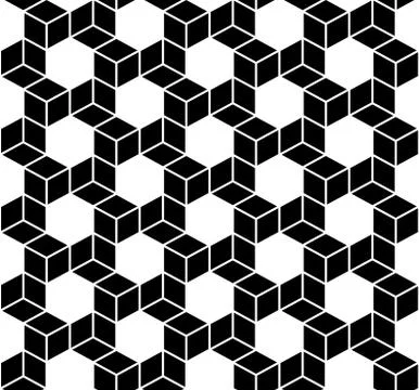 Seamless Geometric Box Pattern. Vector イラスト素材