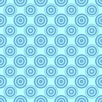 Seamless geometric circle pattern background イラスト素材