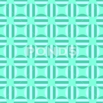 Seamless geometric circle pattern background design Ilustraciones de archivo