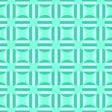 Seamless geometric circle pattern background design Stock Illustration