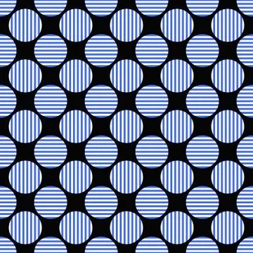 Seamless geometric circle pattern background イラスト素材