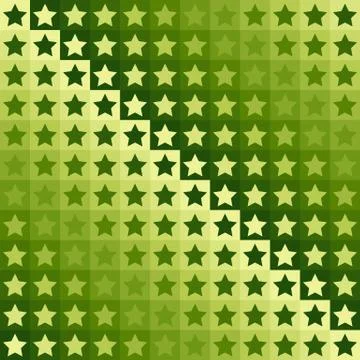 Seamless geometric colored pattern. Print or background with green and yellow Stock Illustration