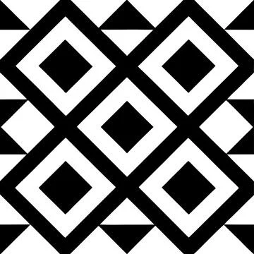 Seamless Geometric Diamond Pattern Design for Textiles and Fabric Projects Illustrazione stock