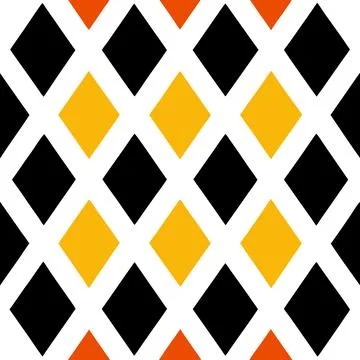 Seamless Geometric Diamond Pattern Design for Textiles and Fabric Projects Illustrazione stock