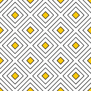 Seamless Geometric Diamond Pattern Design for Textiles and Fabric Projects Illustrazione stock