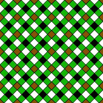 Seamless Geometric Diamond Pattern Design for Textiles and Fabric Projects Illustrazione stock