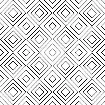 Seamless Geometric Diamond Pattern Design for Textiles and Fabric Projects 스톡 일러스트