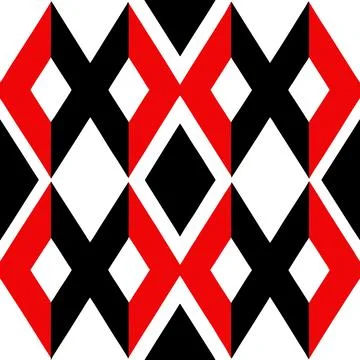 Seamless Geometric Diamond Pattern Design for Textiles and Fabric Projects Illustrazione stock