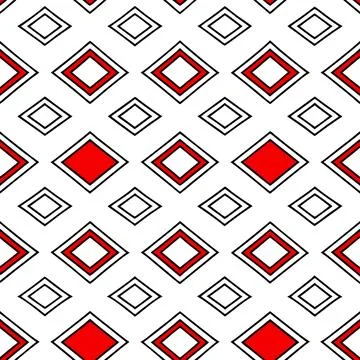 Seamless Geometric Diamond Pattern Design for Textiles and Fabric Projects Illustrazione stock
