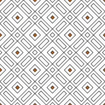 Seamless Geometric Diamond Pattern Design for Textiles and Fabric Projects Illustrazione stock