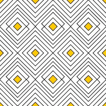 Seamless Geometric Diamond Pattern Design for Textiles and Fabric Projects Illustrazione stock