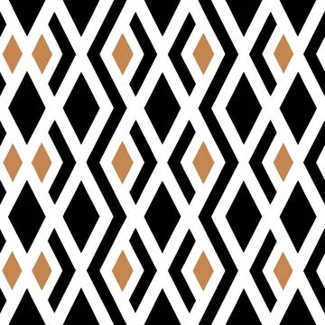 Seamless Geometric Diamond Pattern Design for Textiles and Fabric Projects Illustrazione stock