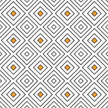 Seamless Geometric Diamond Pattern Design for Textiles and Fabric Projects Illustrazione stock