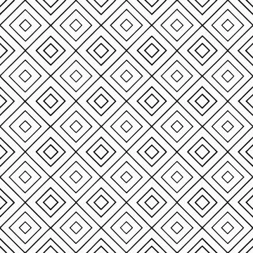 Seamless Geometric Diamond Pattern Design for Textiles and Fabric Projects Illustrazione stock