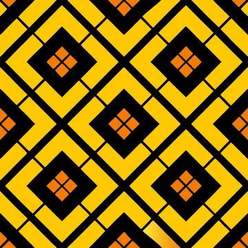 Seamless Geometric Diamond Pattern Design for Textiles and Fabric Projects Illustrazione stock