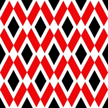 Seamless Geometric Diamond Pattern Design for Textiles and Fabric Projects Illustrazione stock