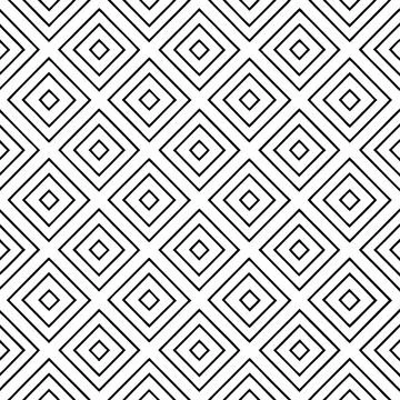 Seamless Geometric Diamond Pattern Design for Textiles and Fabric Projects Illustrazione stock