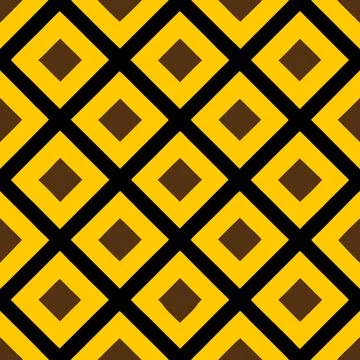Seamless Geometric Diamond Pattern Design for Textiles and Fabric Projects 스톡 일러스트