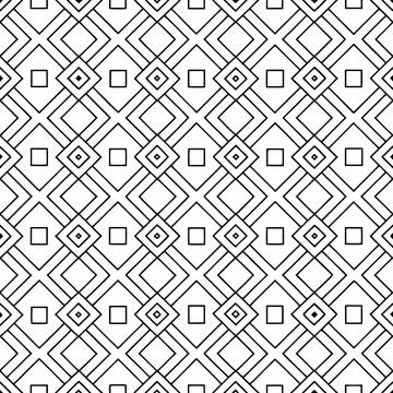 Seamless Geometric Diamond Pattern Design for Textiles and Fabric Projects 스톡 일러스트