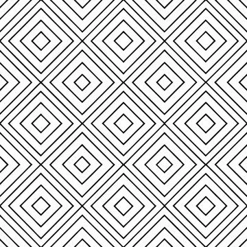Seamless Geometric Diamond Pattern Design for Textiles and Fabric Projects Stock-Illustration