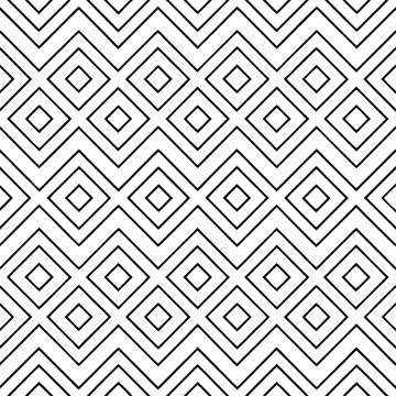 Seamless Geometric Diamond Pattern Design for Textiles and Fabric Projects Illustrazione stock