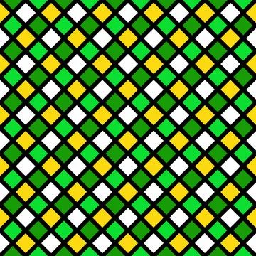 Seamless Geometric Diamond Pattern Design for Textiles and Fabric Projects Illustrazione stock
