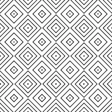 Seamless Geometric Diamond Pattern Design for Textiles and Fabric Projects Illustrazione stock