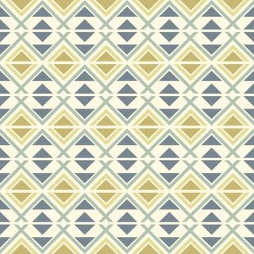 Seamless geometric ethnic pattern Stock Illustration