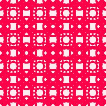 Seamless geometric floral pattern​ Illustrazione stock