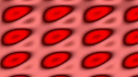 Seamless geometric flow of warm abstract coral and salmon background pattern Stock Footage 337165326