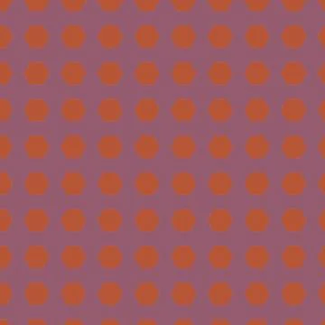 Seamless geometric hexagon pattern with orange shapes on purple background,.. Stock Illustration