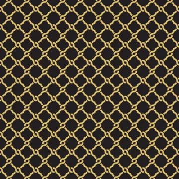 Seamless geometric interlacing pattern. Stock Illustration