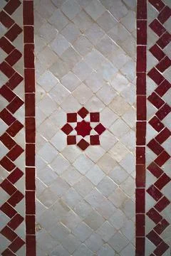 Seamless geometric islamic pattern 库存照片