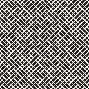 Seamless geometric lattice pattern. Irregular grid background. Stylish chao.. Stock Illustration