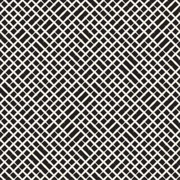 Seamless geometric lattice pattern. Irregular abstract grid background. Sty.. Stock Illustration